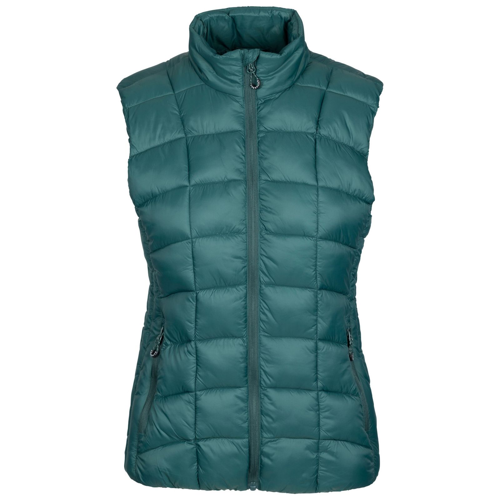 Trespass Women's  Gilet Ogbere Polyamide Pine in Size S, BrandAlley