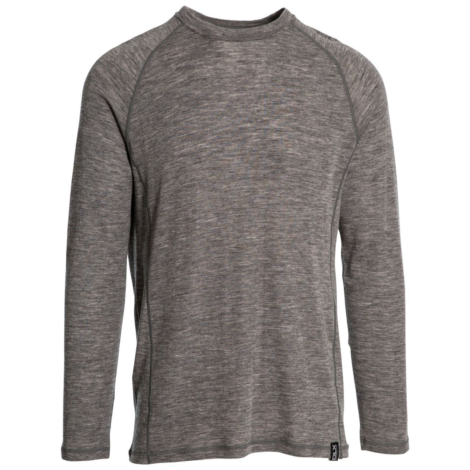 Base Layer Top Wexler DLX Merino Wool Dark Grey Marl
