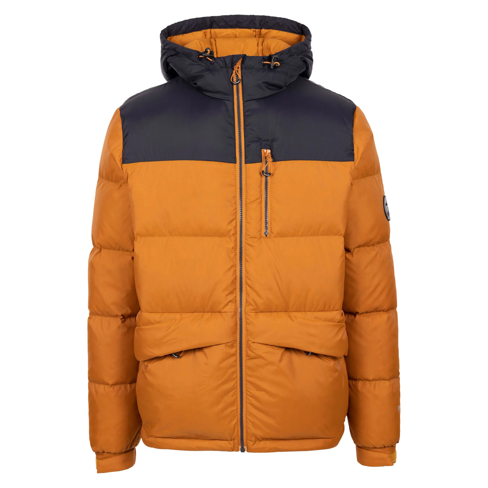 Trespass Men's   Orange Down Jacket Erris Polyamide Ginger in Size XS, BrandAlley