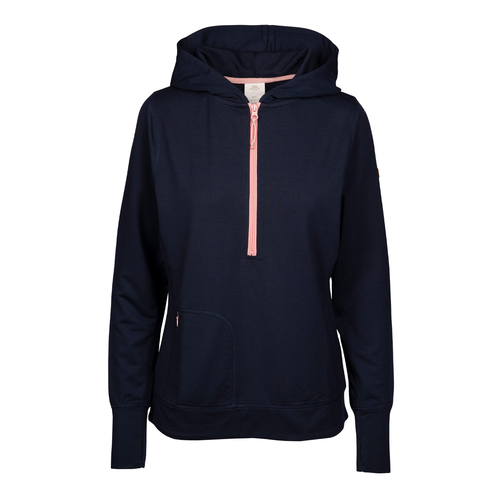 Hoodie Zia Polyester Cream Marl