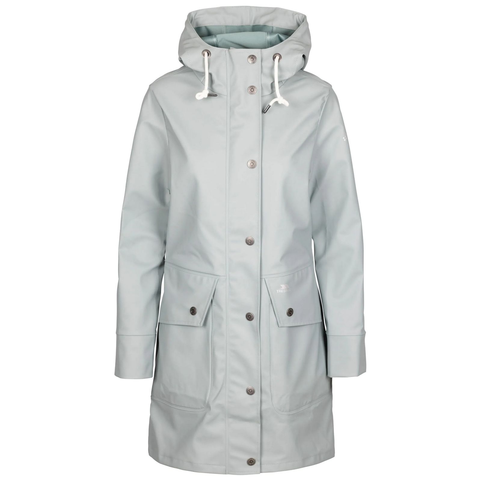 Trespass Women's  Waterproof Jacket Payko Polyester Teal Mist in Size XL, BrandAlley