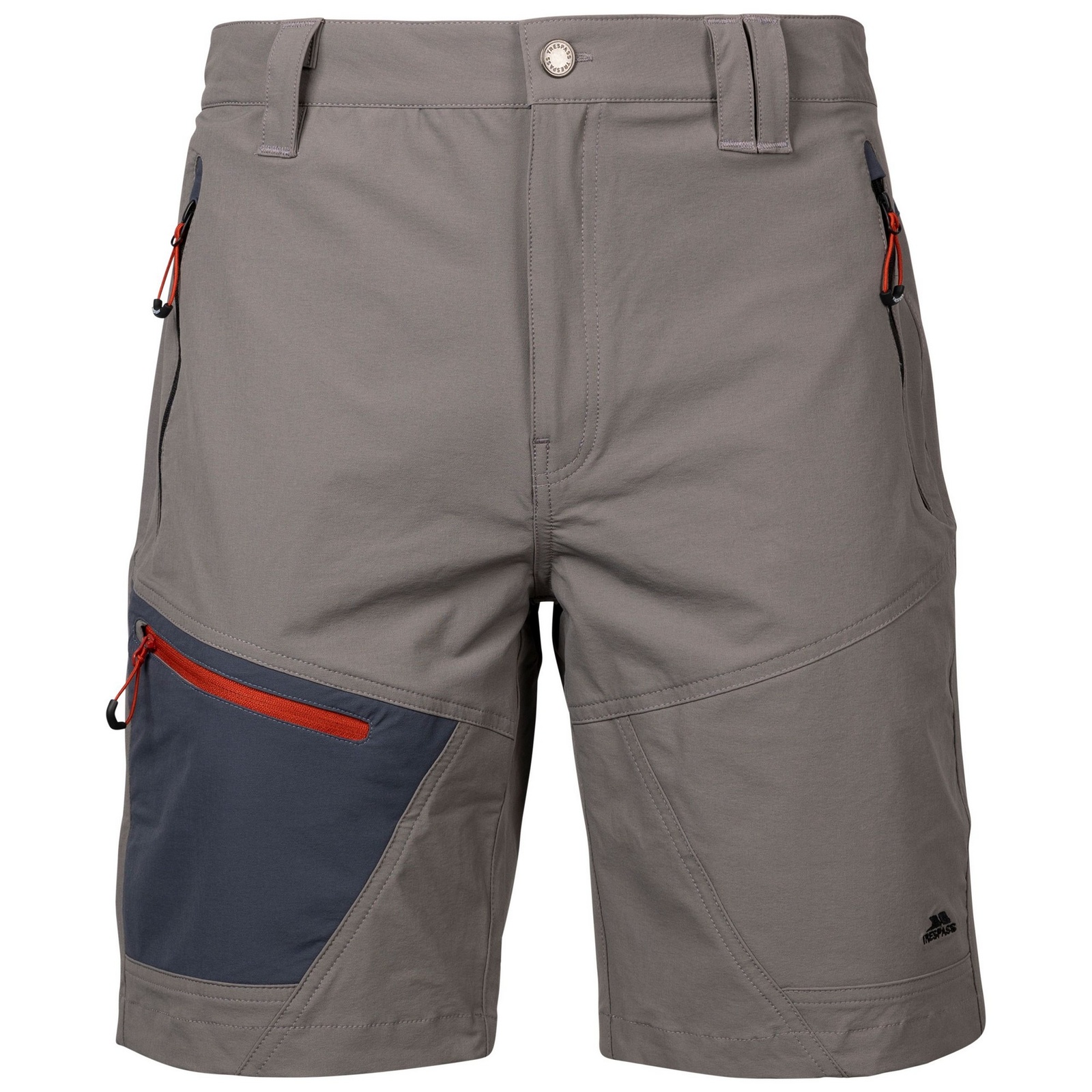 Casual Shorts Daars Polyester Storm Grey
