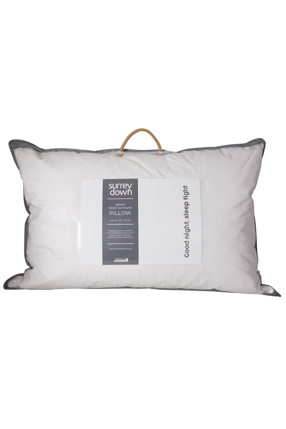 Surrey Down   Goose Down Surround Pillow, BrandAlley