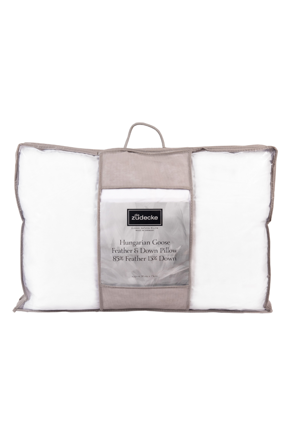 Die Zudecke   Hungarian Goose Feather & Down Firm Pillow, BrandAlley