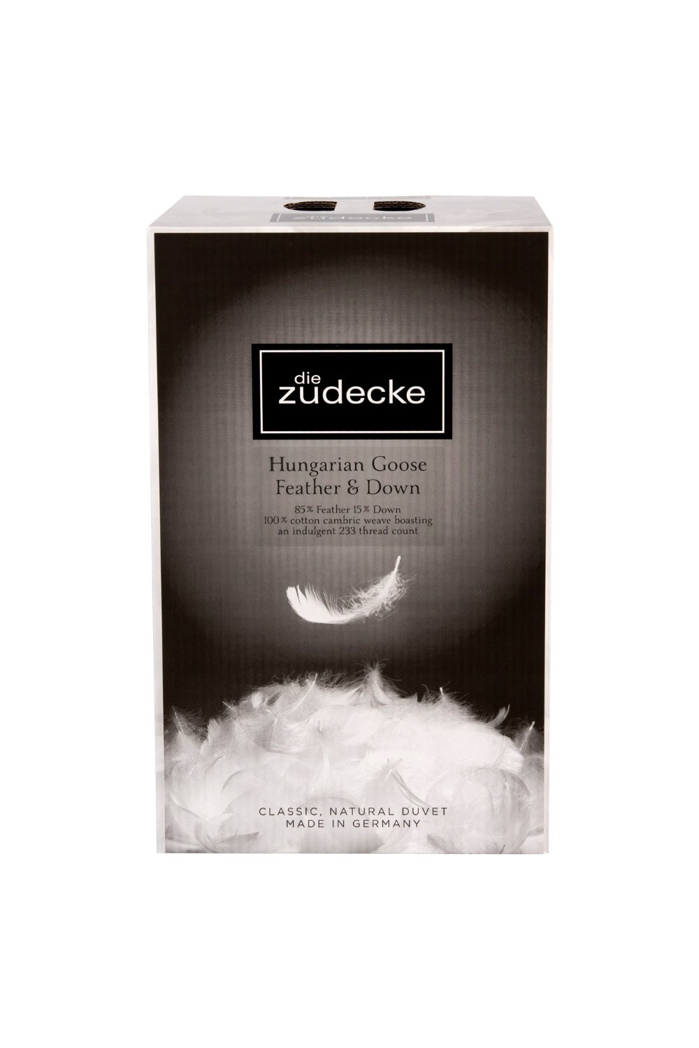 Die Zudecke   Hungarian Goose Feather & Down 6tog Single Duvet in Size Single, BrandAlley
