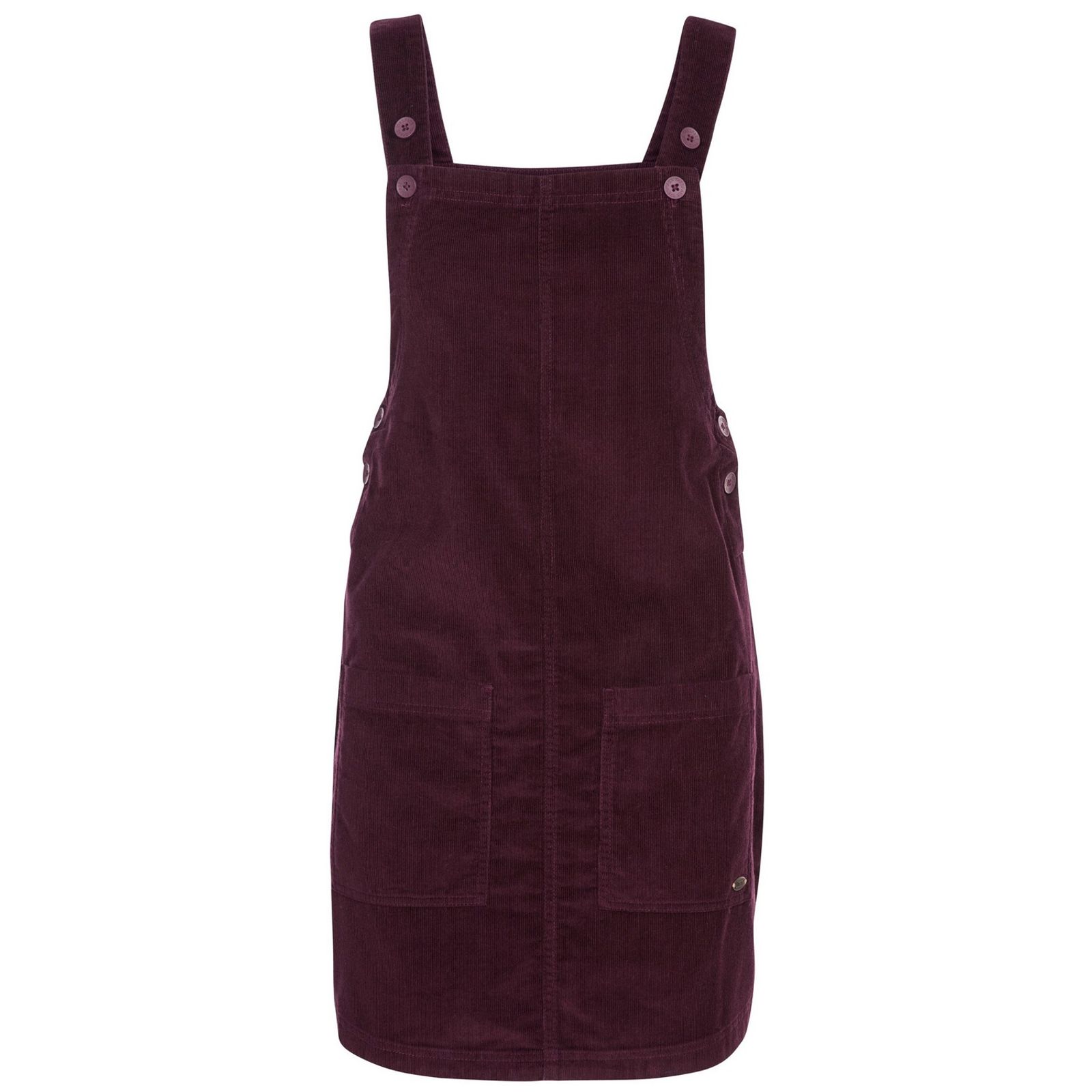 Trespass Casual Dress Twirl Cotton Fig