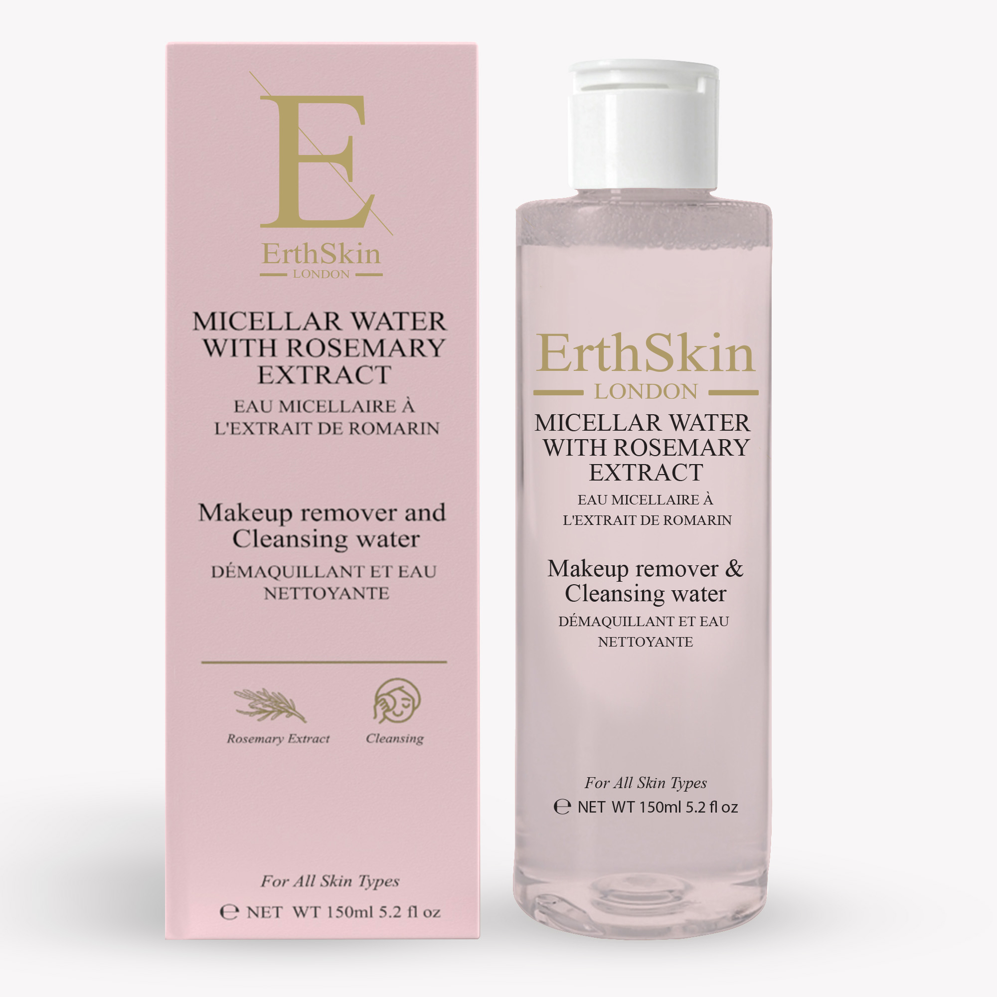 Erth Skin London   Micellar Water with Rosemary Extract 150ml , BrandAlley