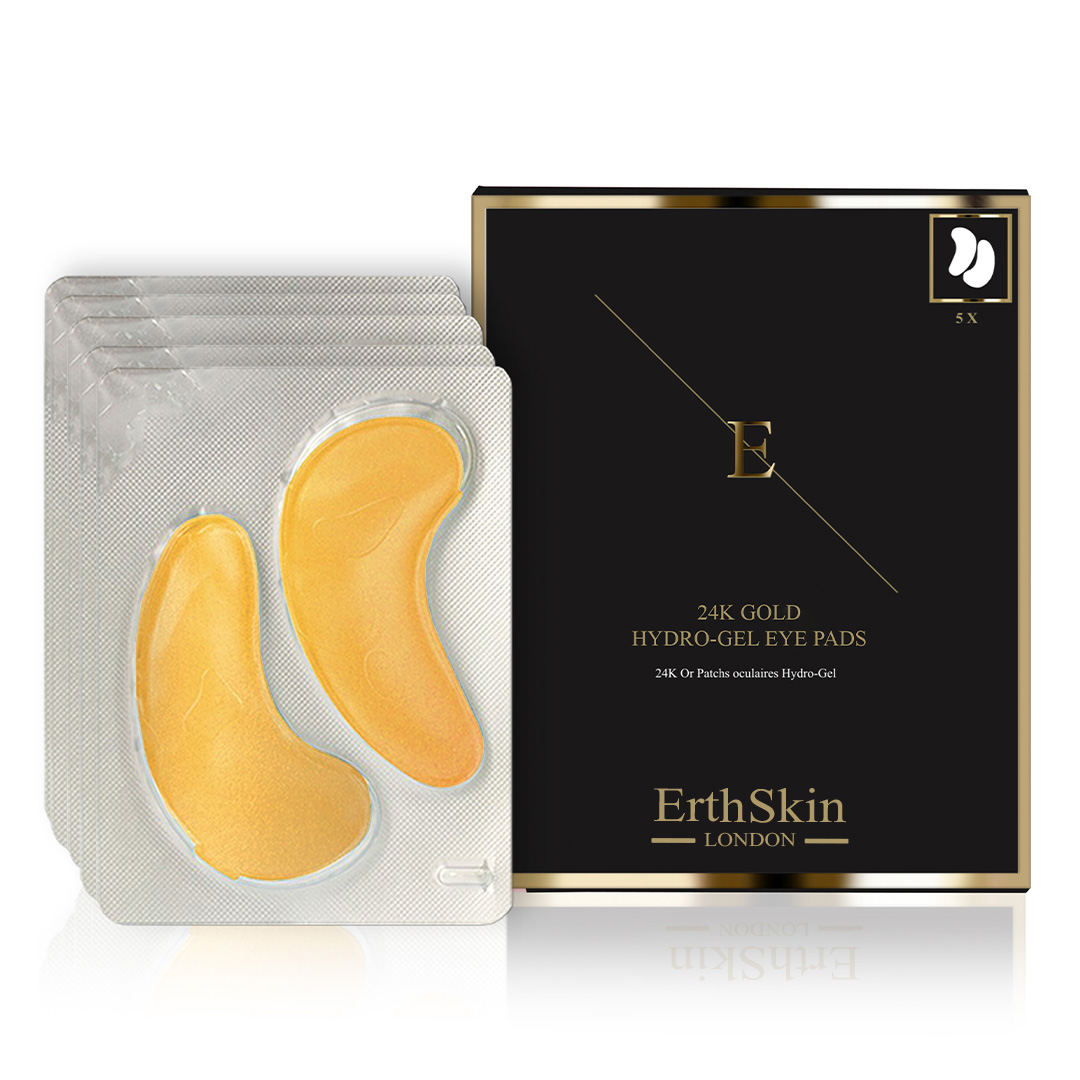 Erth Skin London    Black Collagen Gold Under Eye Patch 24K Gold 5X2 Pads , BrandAlley