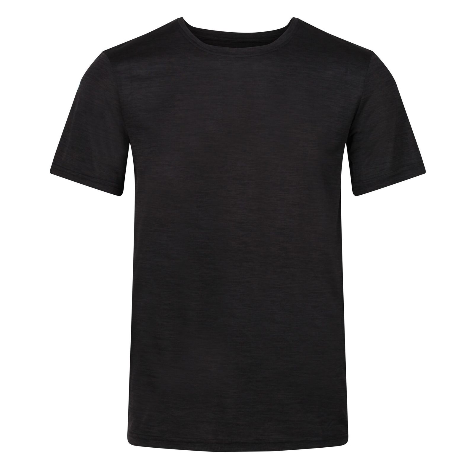 Regatta Men's   Black T-Shirt Fingal Edition Polyester Marl in Size 3XL, BrandAlley