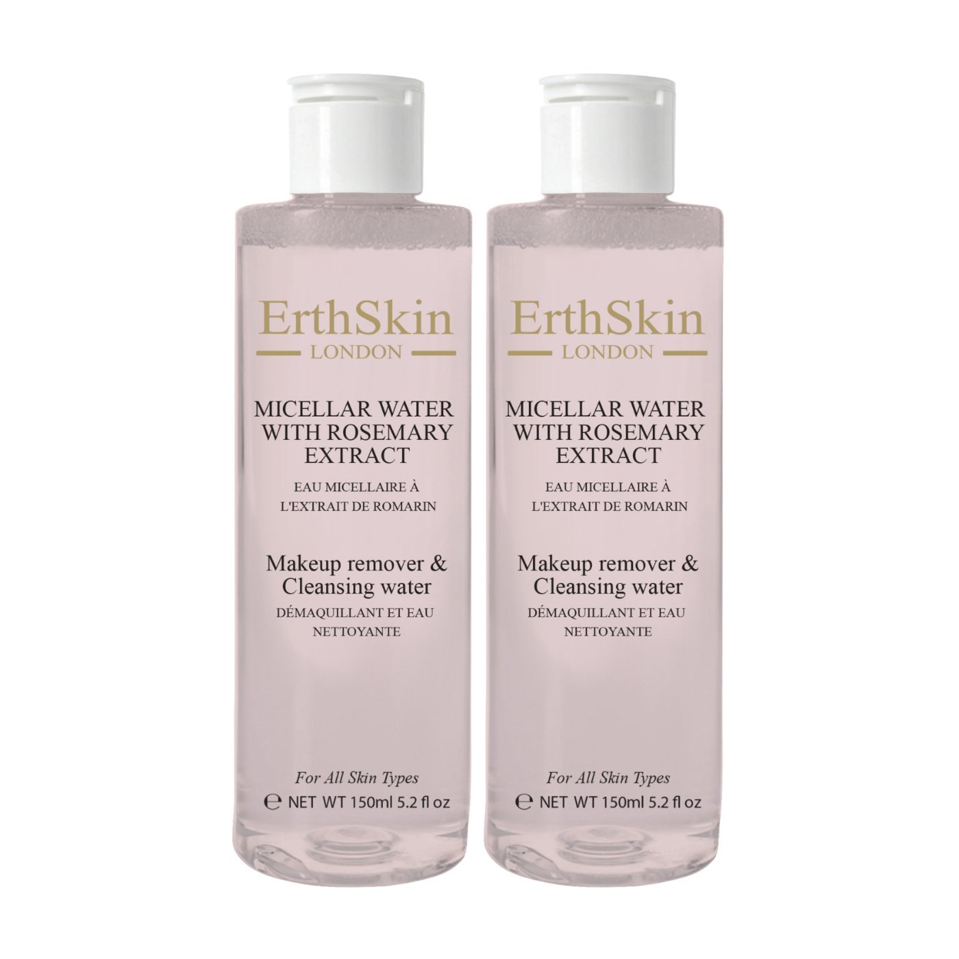 Erth Skin London   2x Micellar Water with Rosemary Extract 150ml , BrandAlley
