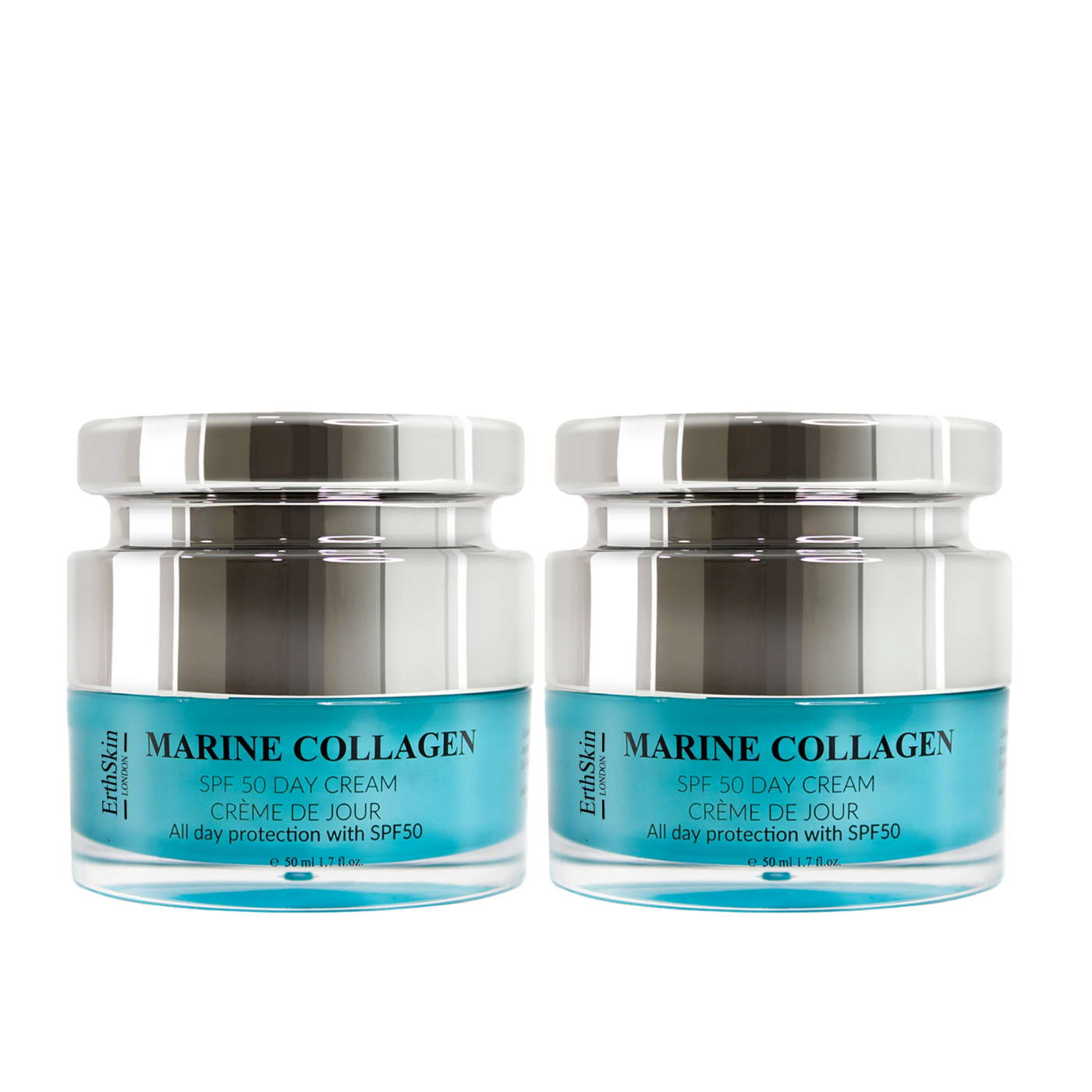 Erth Skin London   2x Marine Collagen  SPF50 Day Cream 50ml , BrandAlley