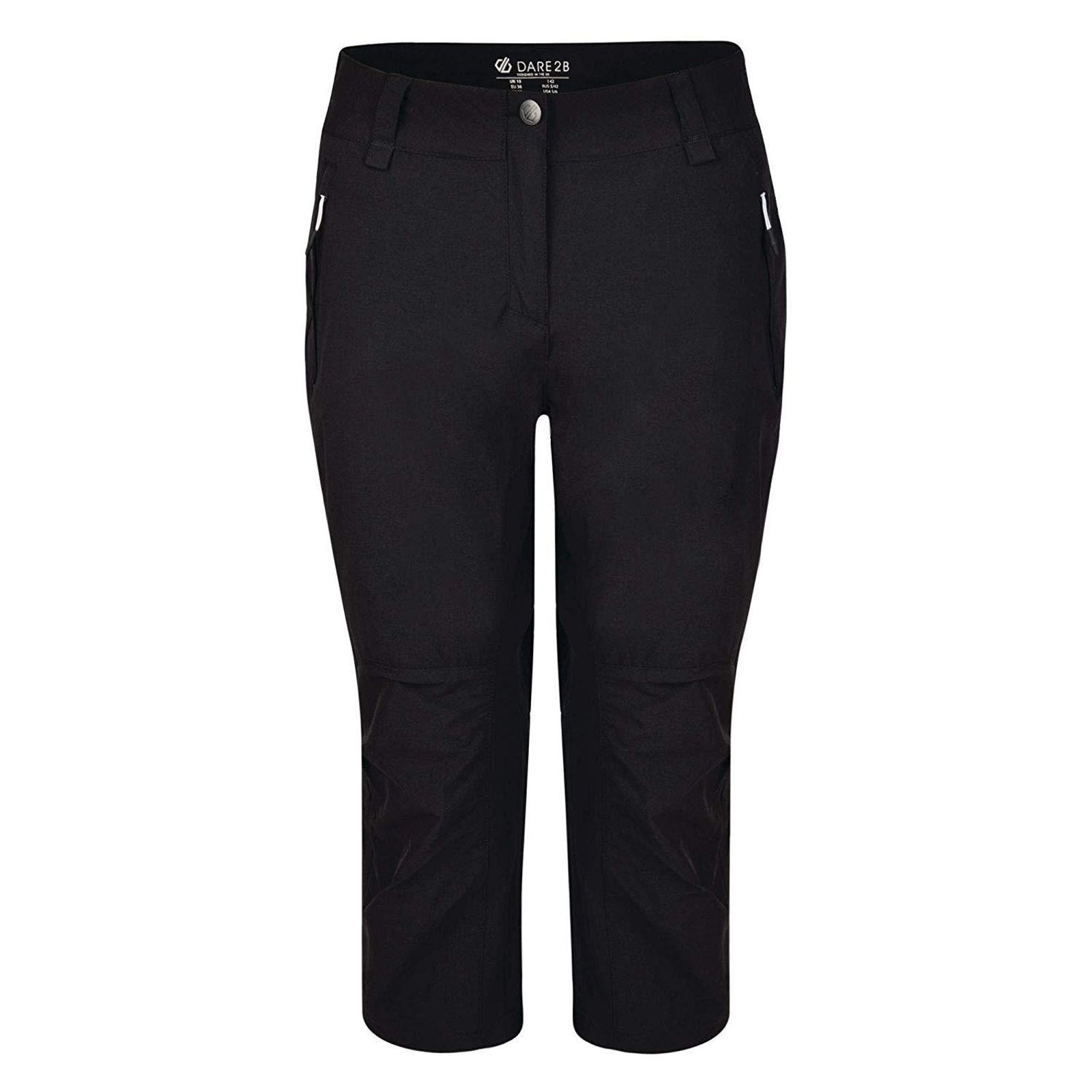Dare2B Women's   Black Cropped Trousers Melodic Ii Polyamide in Size 12, BrandAlley