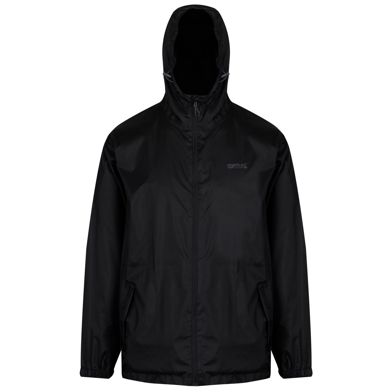 Regatta Men's  Waterproof Jacket Pack It III Polyamide Black in Size 3XL, BrandAlley