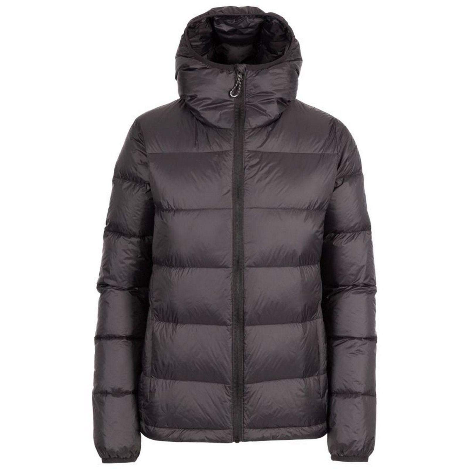 Trespass Women's   Black Down Jacket Humdrum Polyamide in Size M, BrandAlley