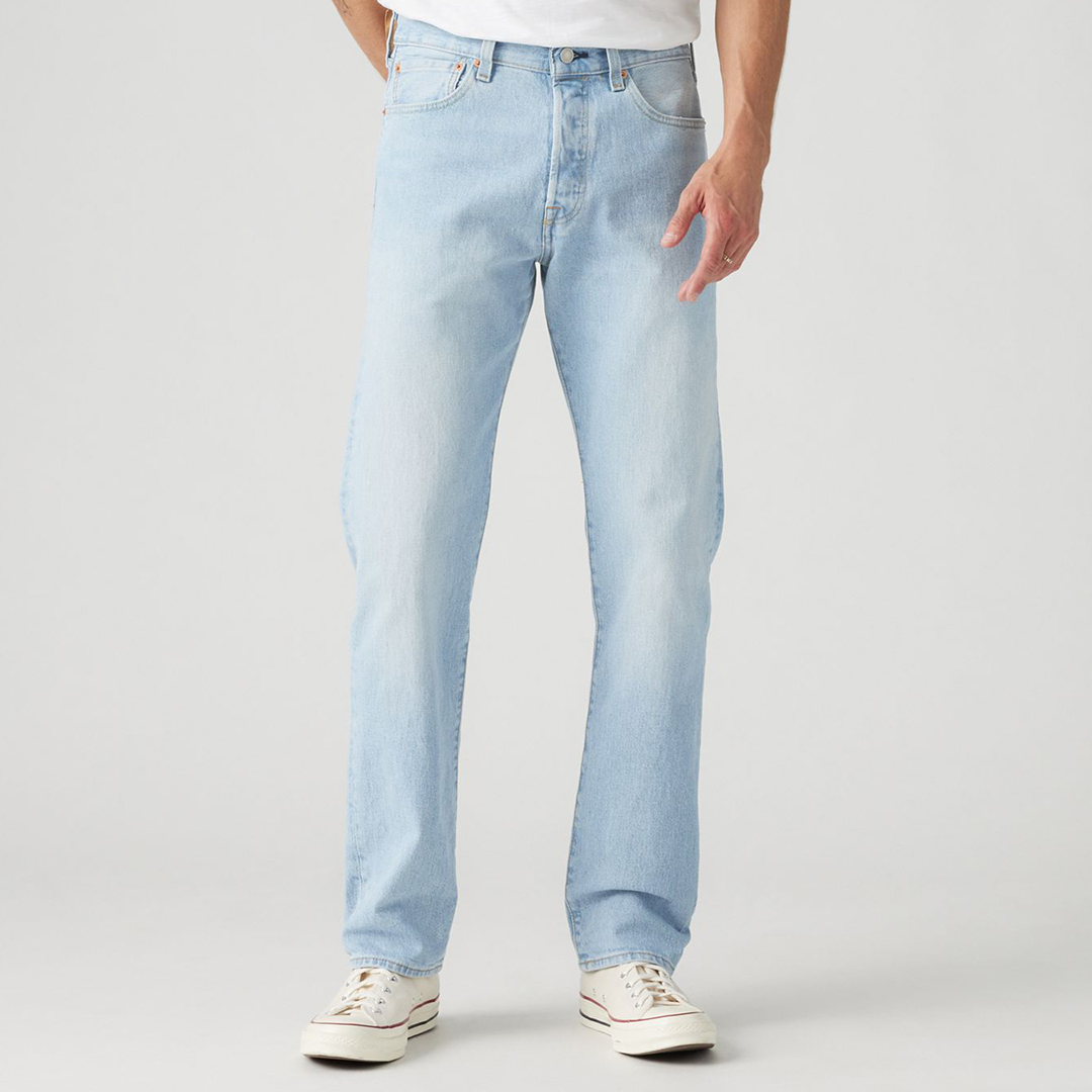 Light Wash 501® Straight Leg Jeans