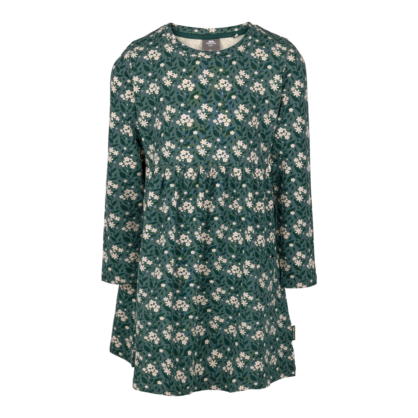 Trespass Girls  Dress Morra Cotton Pine in Size 3/4 Years, BrandAlley
