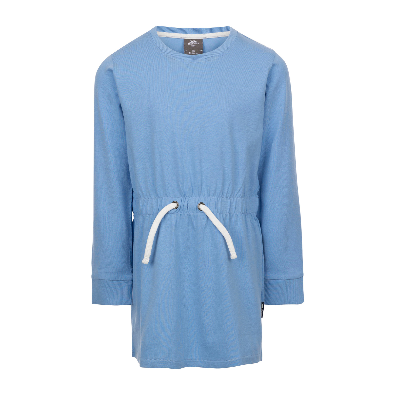 Casual Dress Junie Cotton Cornflower Blue
