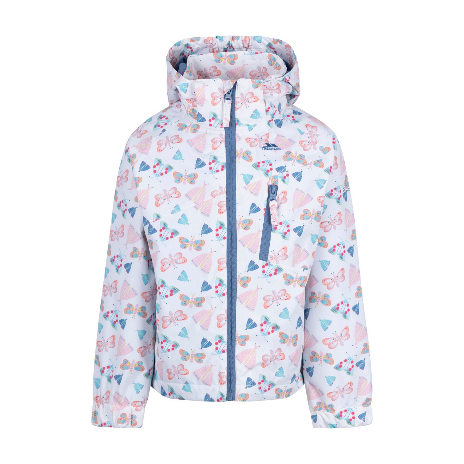 Waterproof Jacket Fluttery Polyester White