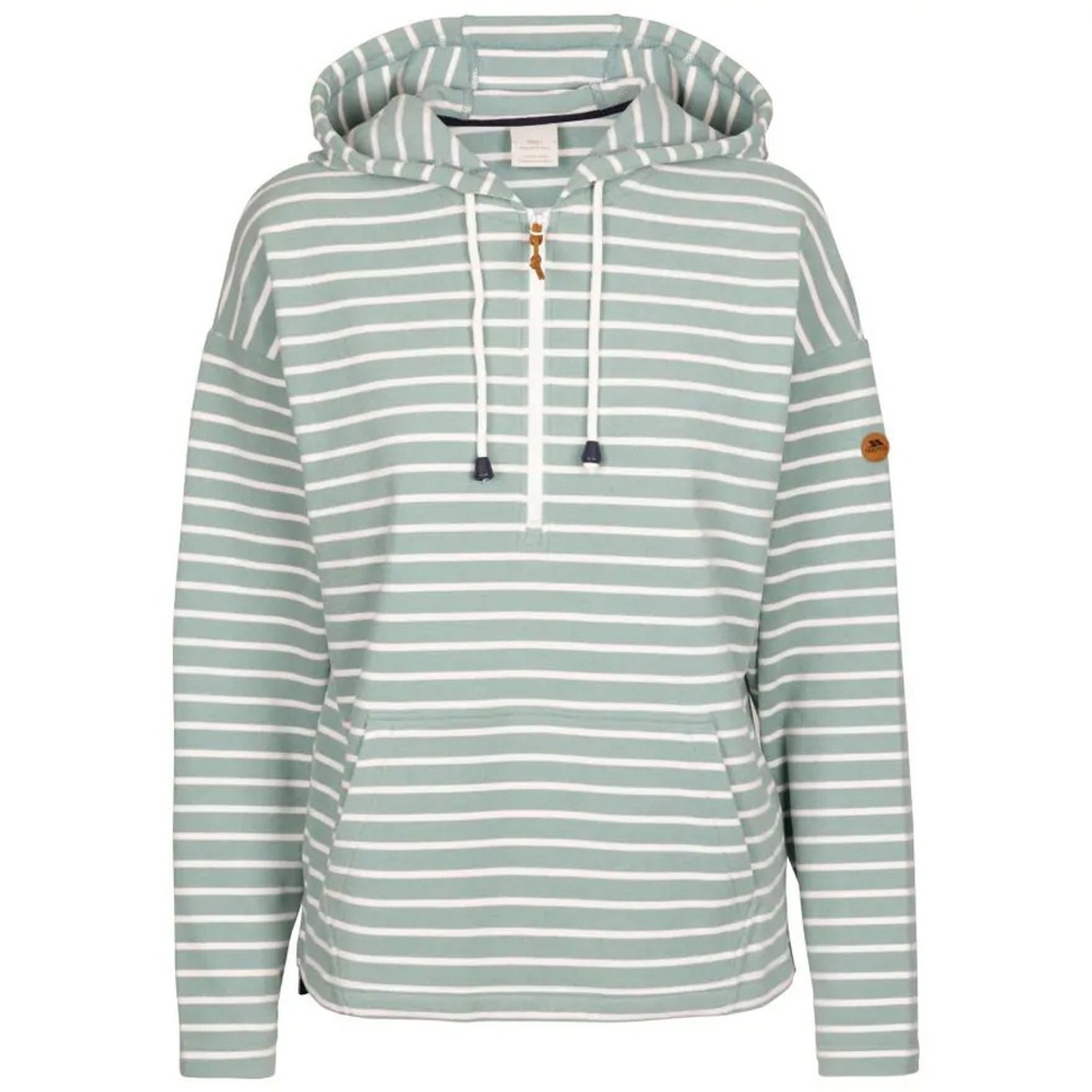 Hoodie Softly Mixed Teal Mist
