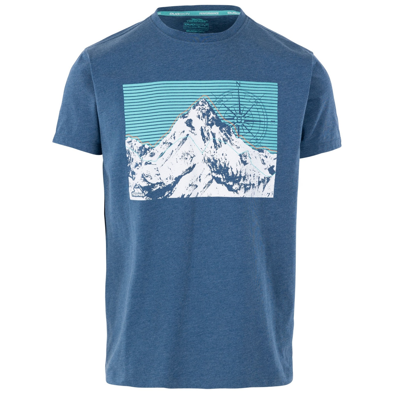 T-Shirt Chulli Cotton Indigo Tone Marl