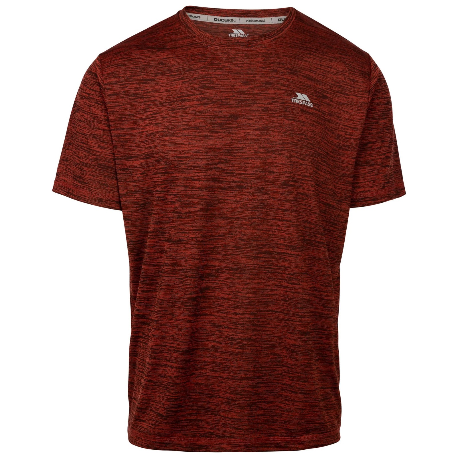 Top Kearsley Polyester Burnt Orange Marl