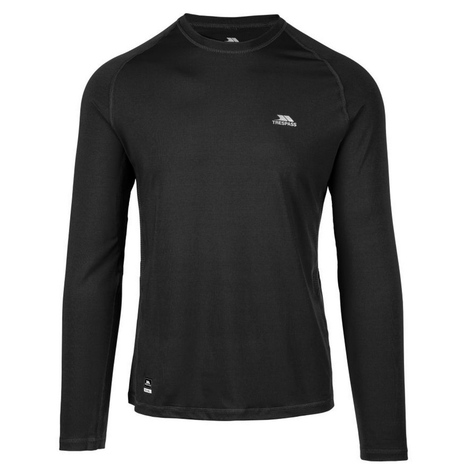 Base Layer Top Nate Polyester Black - Trespass - Modalova