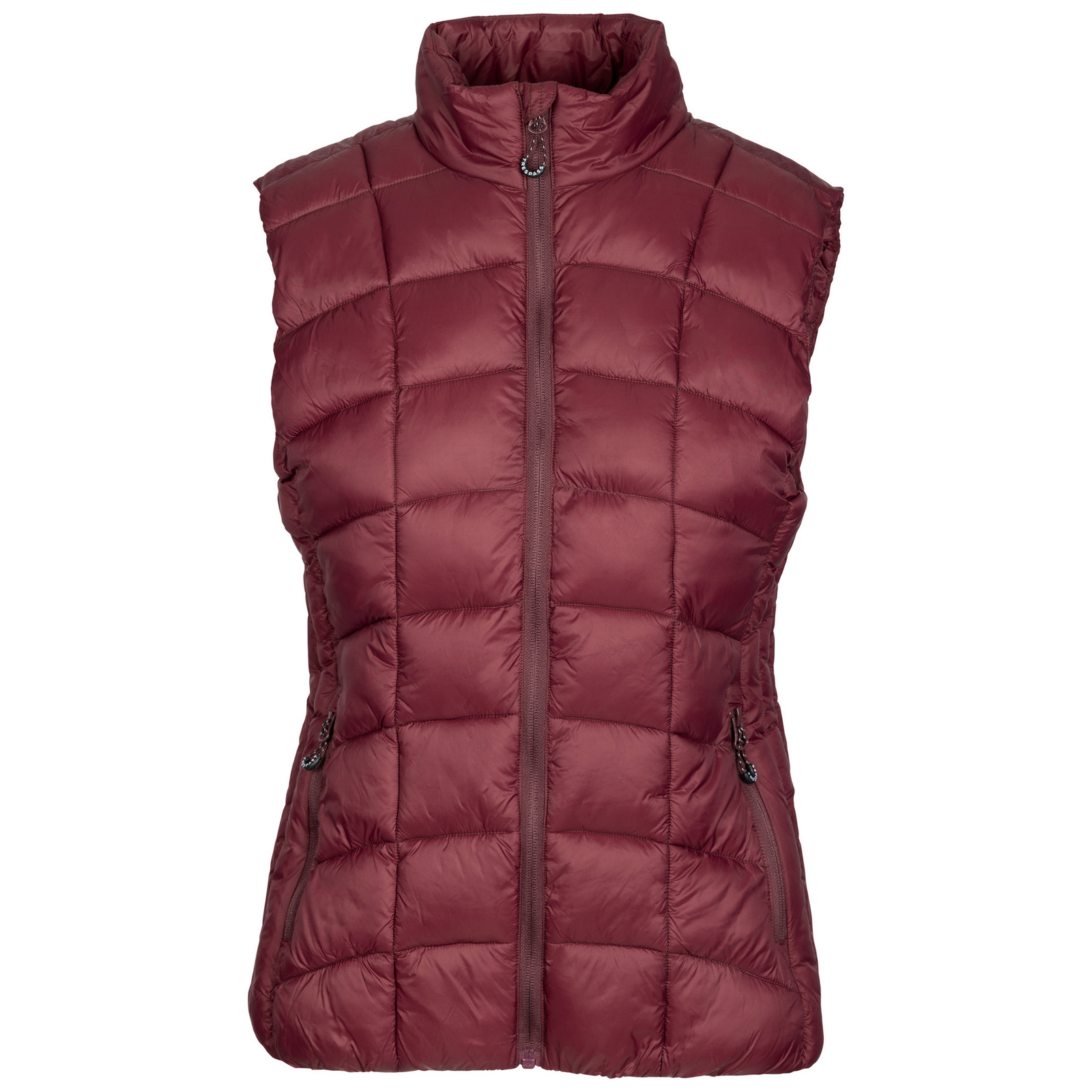 Trespass Women's  Gilet Ogbere Polyamide Mulberry in Size S, BrandAlley