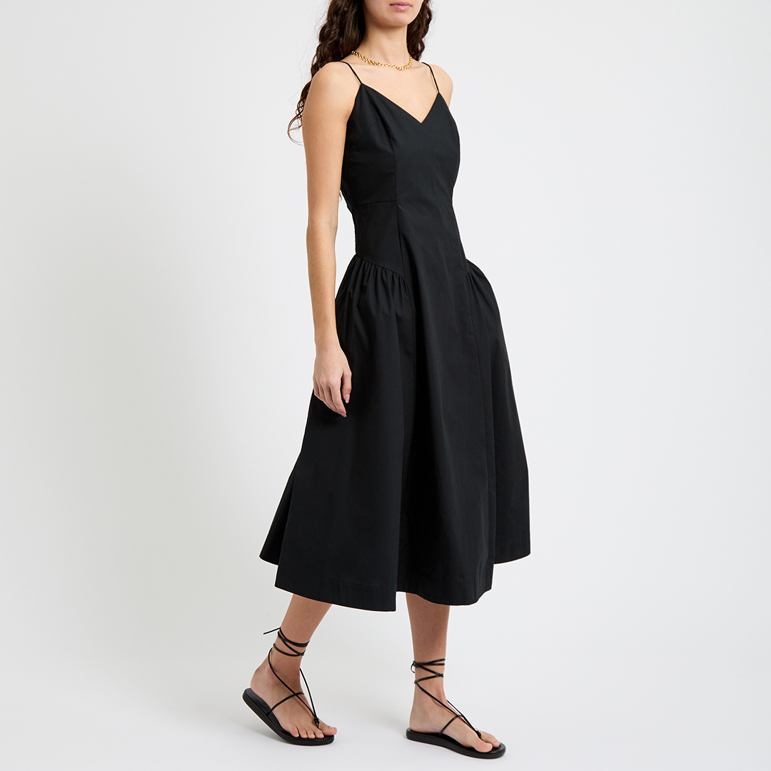Chic & Versatile: The Ultimate Review of the Black Drop Waist Sundress