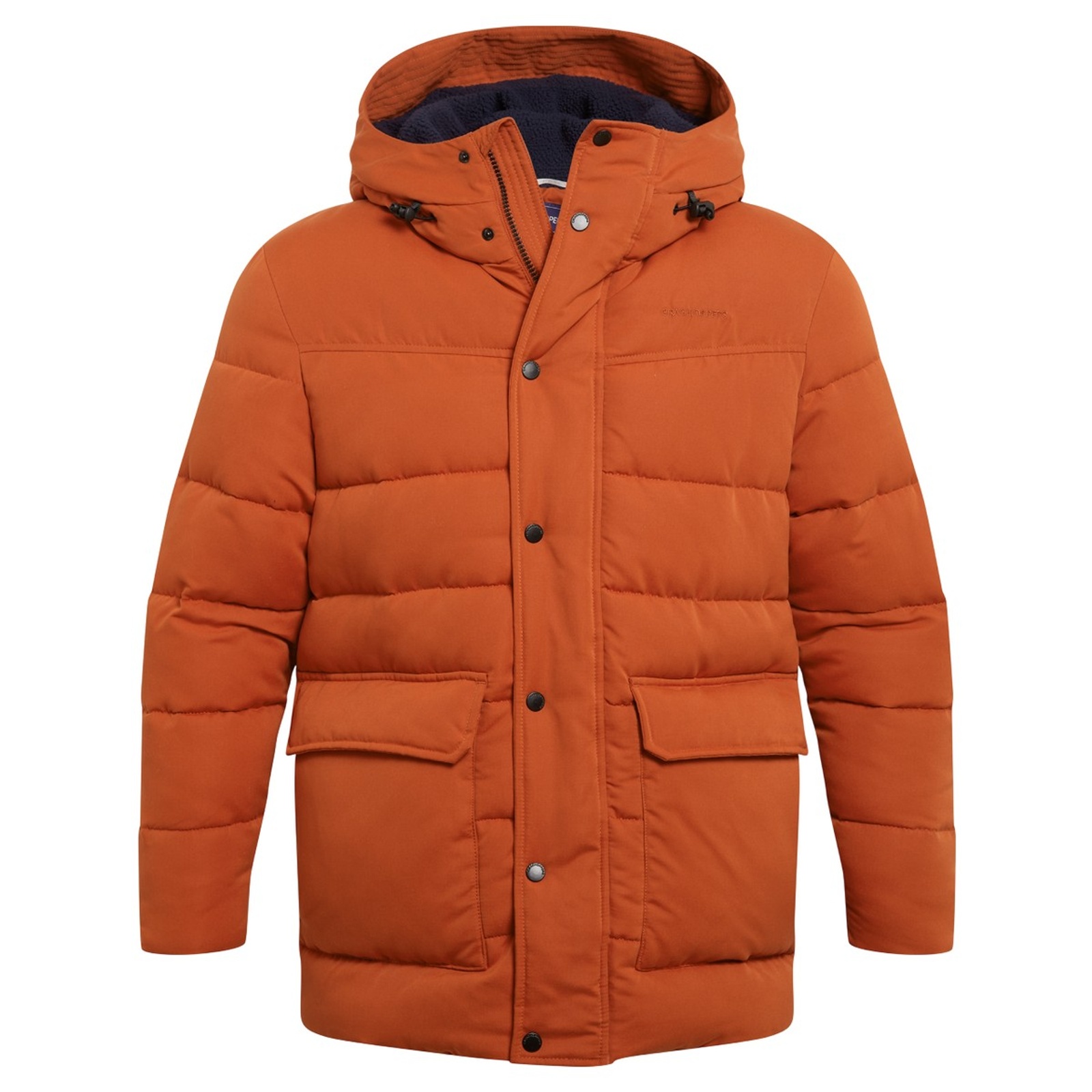 Padded Jacket Aaron Polyester Carnelian Orange