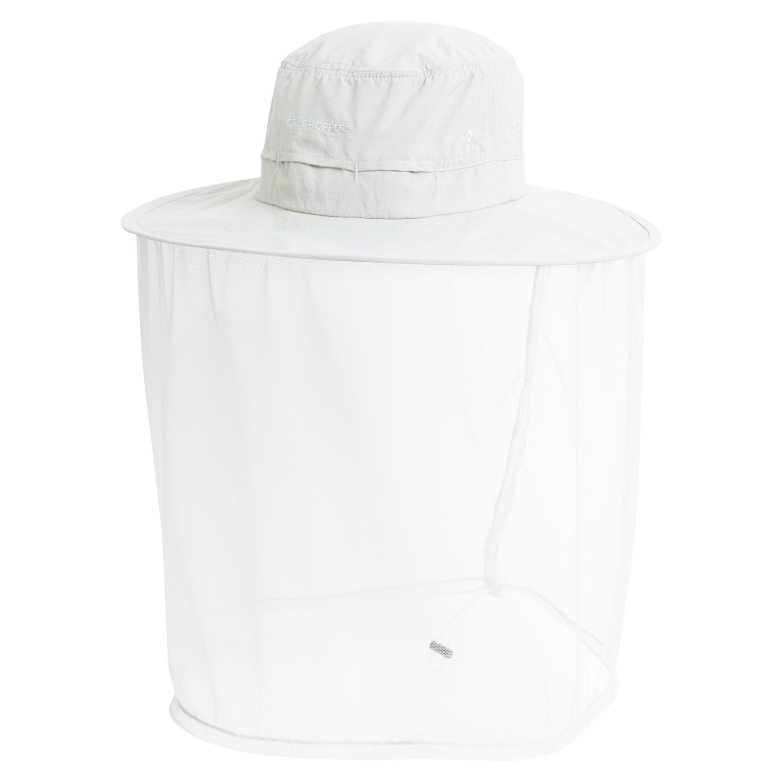 Craghoppers Men's   Beige Sun Hat Ultimate Hat Ii Polyamide Parchment in Size M/L, BrandAlley