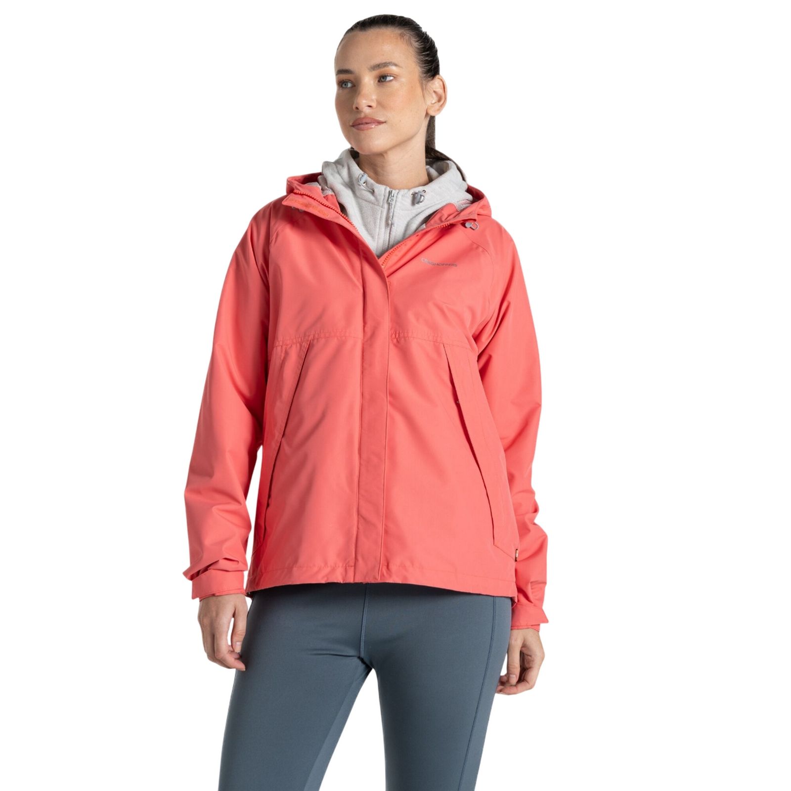 Waterproof Jacket Ossus Mixed Deep Coral