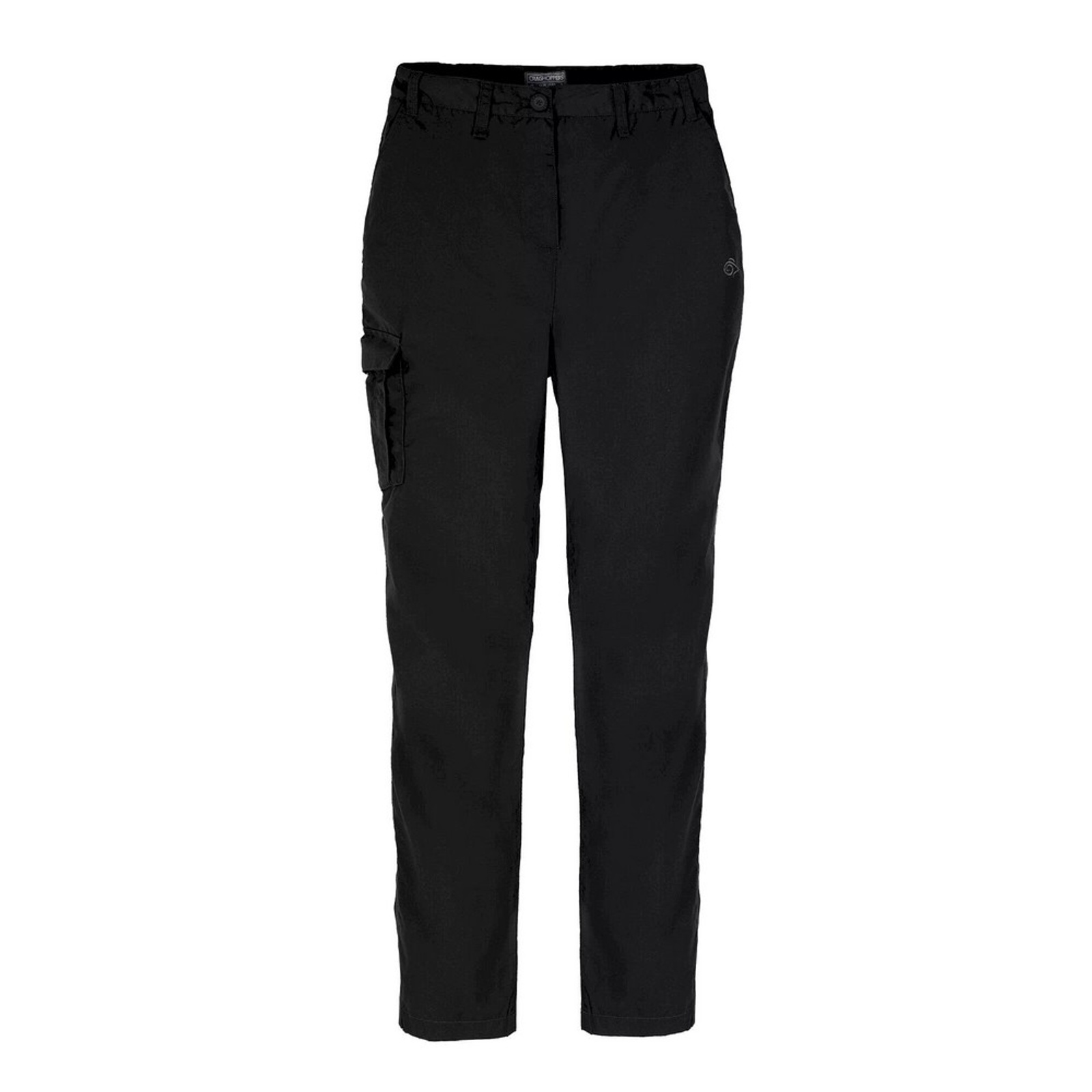 Craghoppers Women's  Trousers Expert Kiwi Polyester Black in Size 12L, BrandAlley