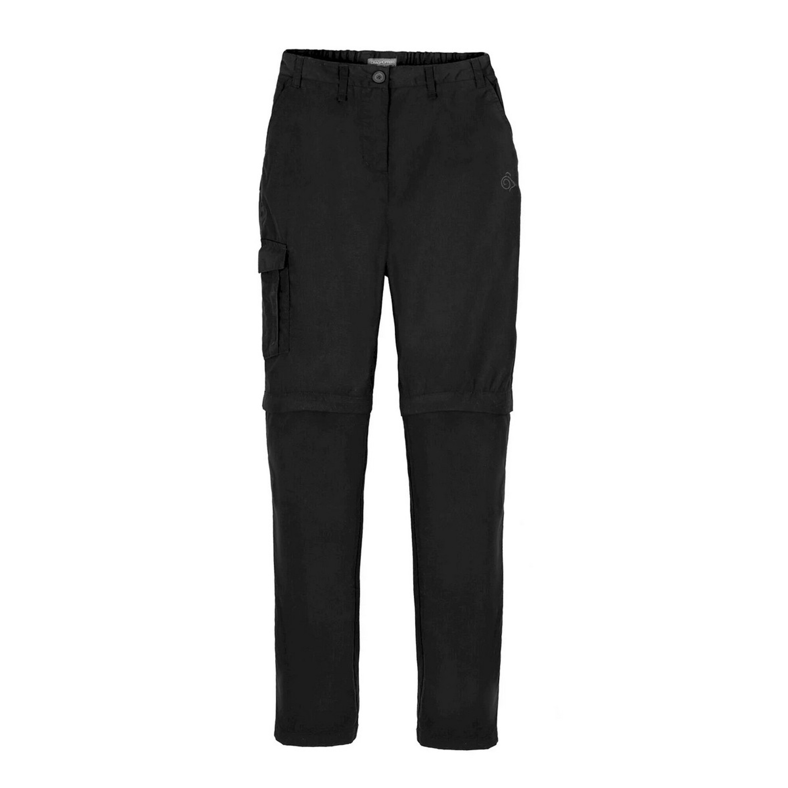 Craghoppers Women's   Black Trousers Expert Kiwi Polyester in Size 12L, BrandAlley