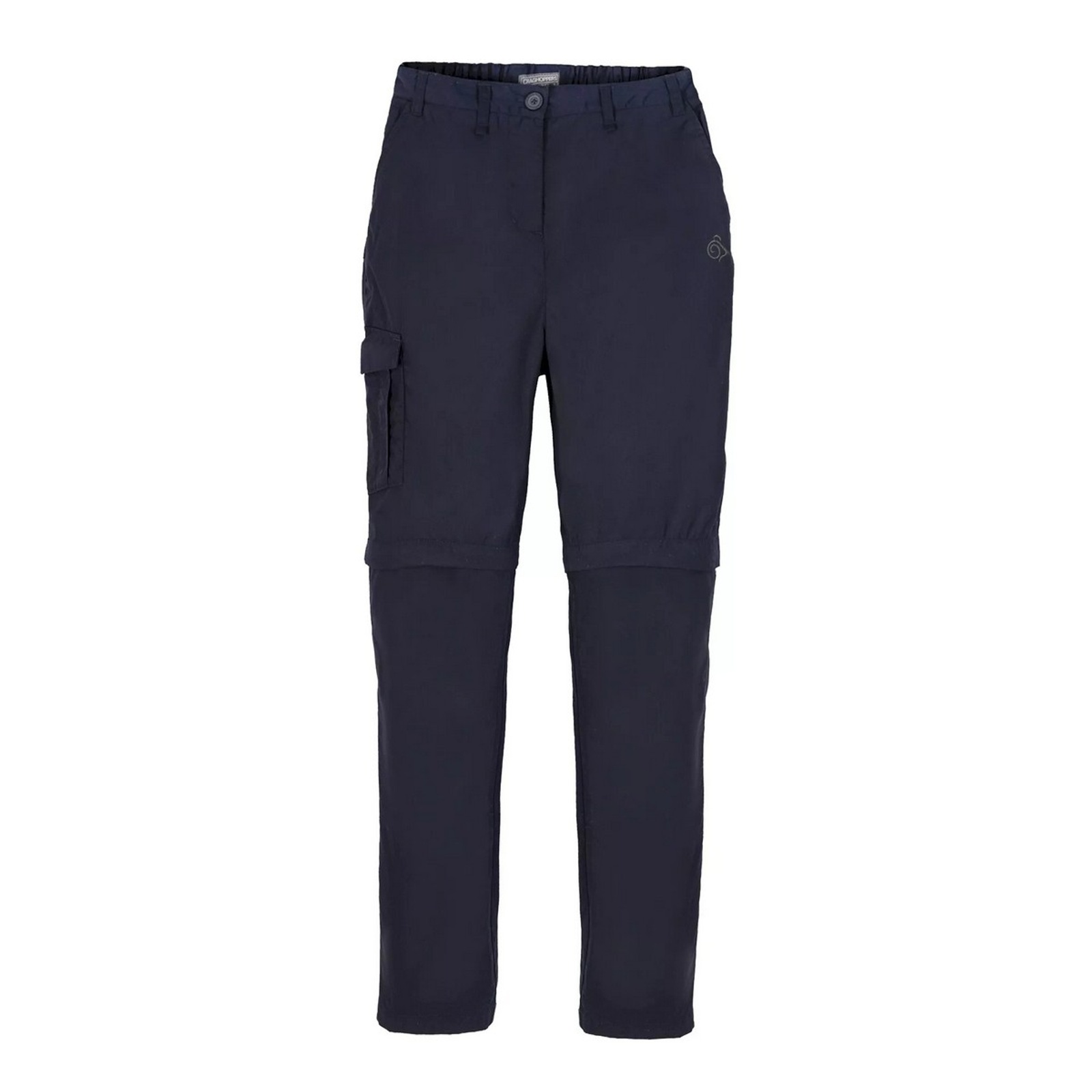 Craghoppers Women's   Navy Trousers Expert Kiwi Polyester Dark in Size 12L, BrandAlley