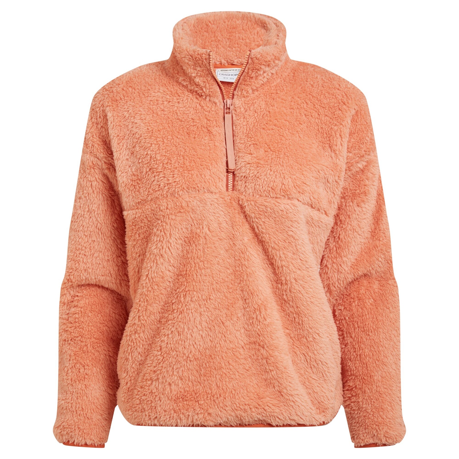 Fleece Top Bron Polyester Clay