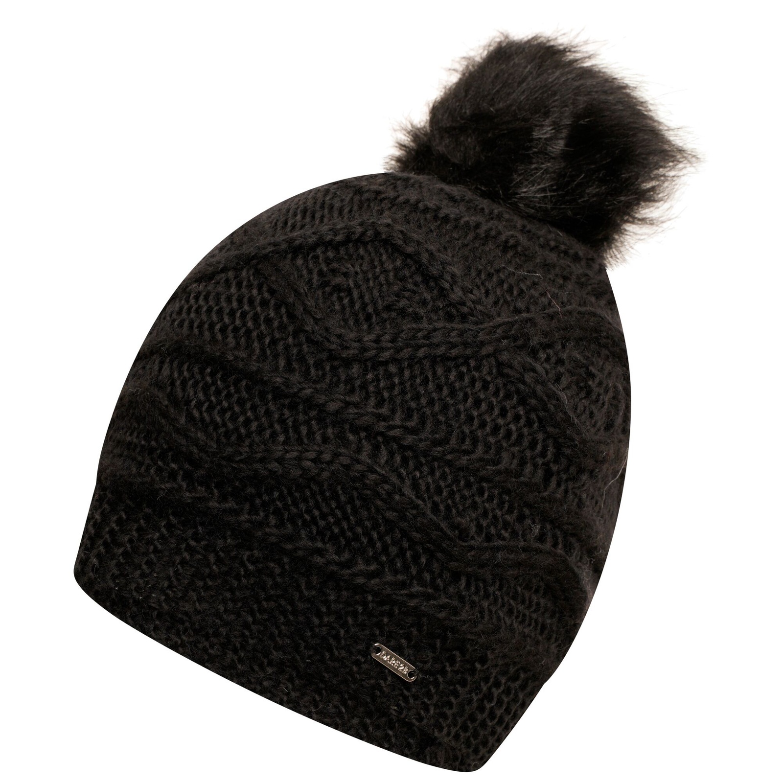 Dare2B Women's  Beanie Remind II Acrylic Black , BrandAlley