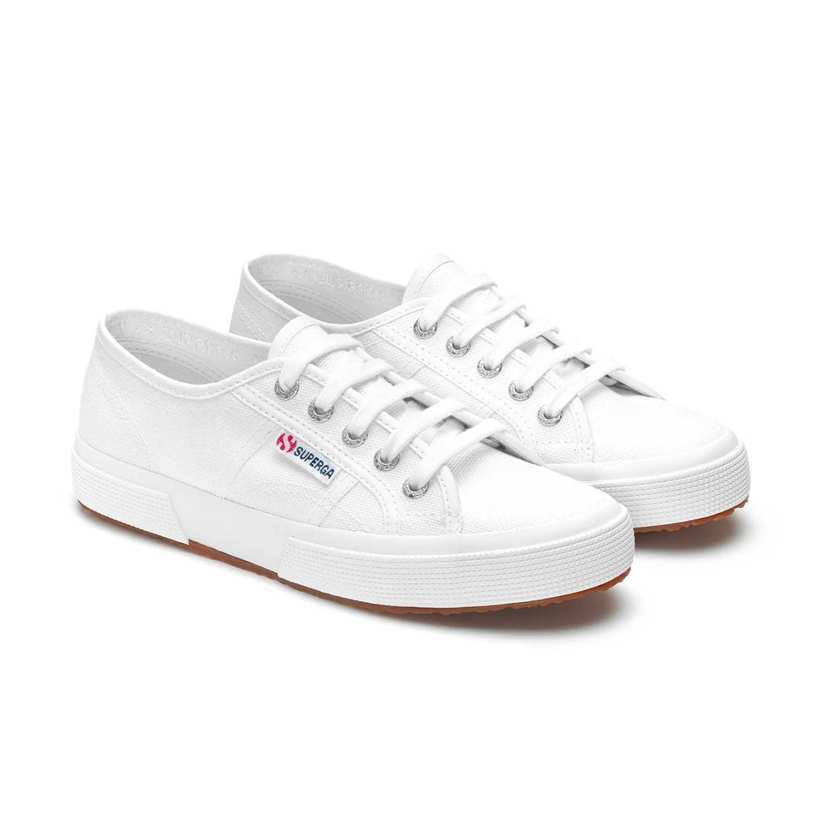 Superga Men's   White Trainers 2750 Cotu Classic Mixed in Size 4.5, BrandAlley