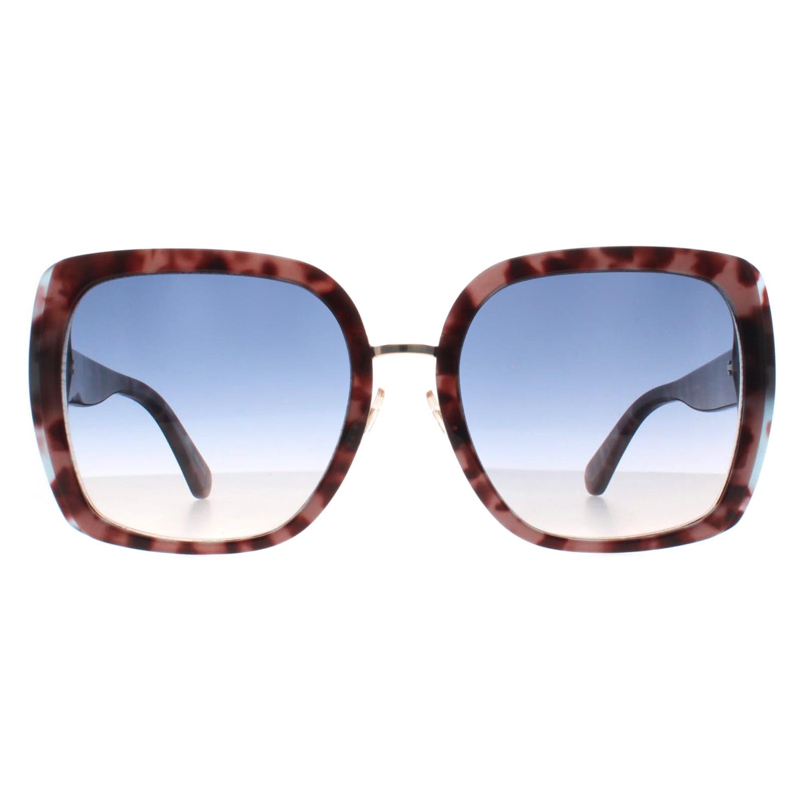Kate Spade Women's   Blue Butterfly Tortoise Sunglasses 52Mm , BrandAlley