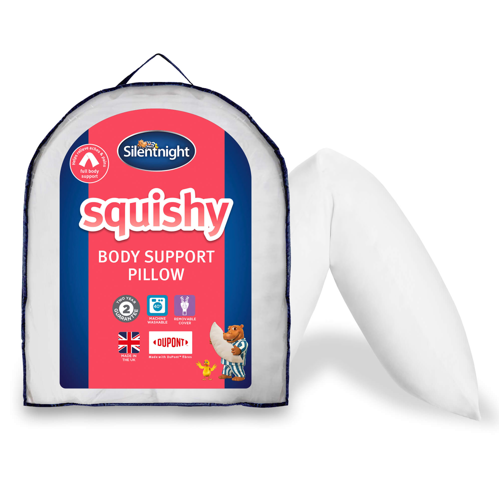 Silentnight Squishy Body Pillow