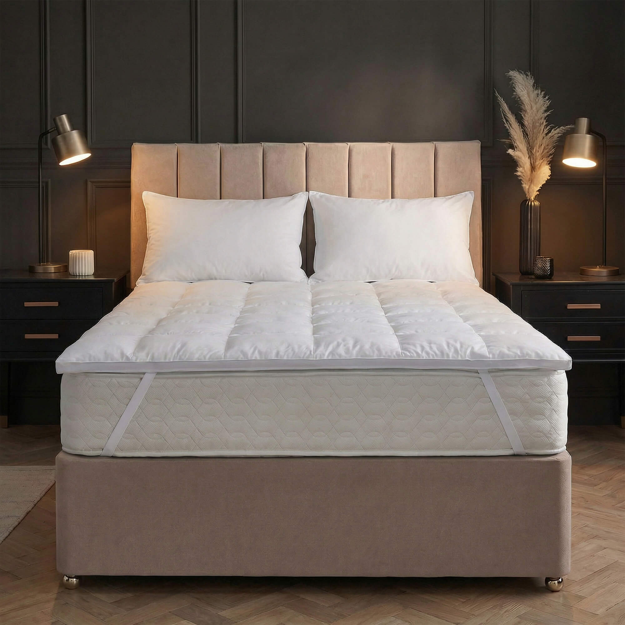 Silentnight   Ultimate Luxury Hungarian Goose Feather & Down Mattress Topper - Double in Size Double, BrandAlley