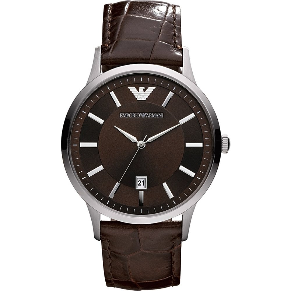 Emporio Armani Men's  AR2413 Renato Brown  Watch , BrandAlley