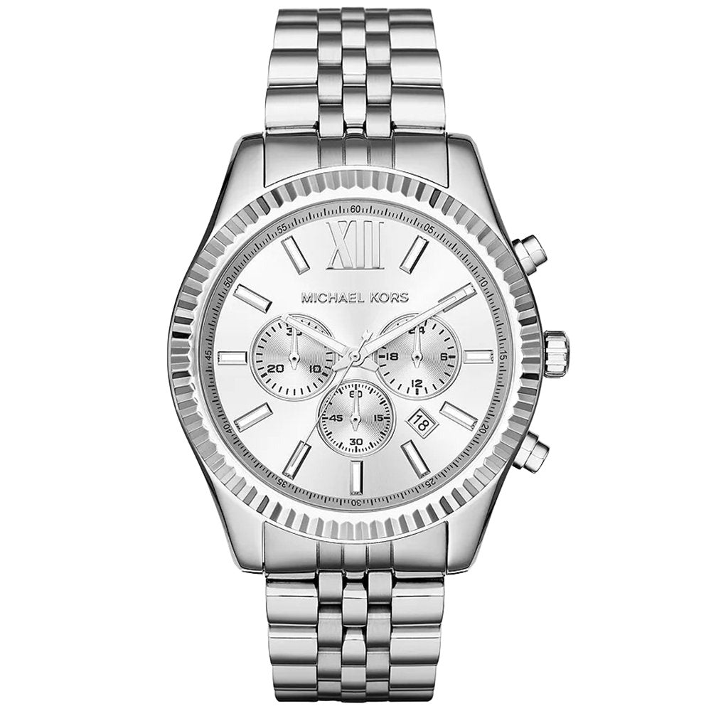 Michael Kors Men's  MK8405 Lexington Silver  Watch , BrandAlley