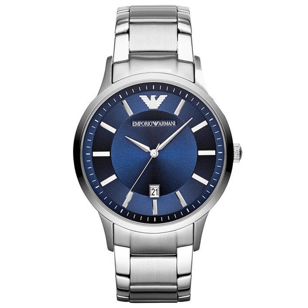 Emporio Armani Men's  AR11180 Quartz Blue Dial  Watch , BrandAlley