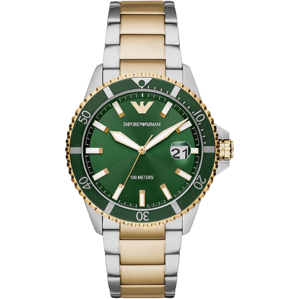 Emporio Armani Men's    Ar80063 Two-Tone  Watch , BrandAlley