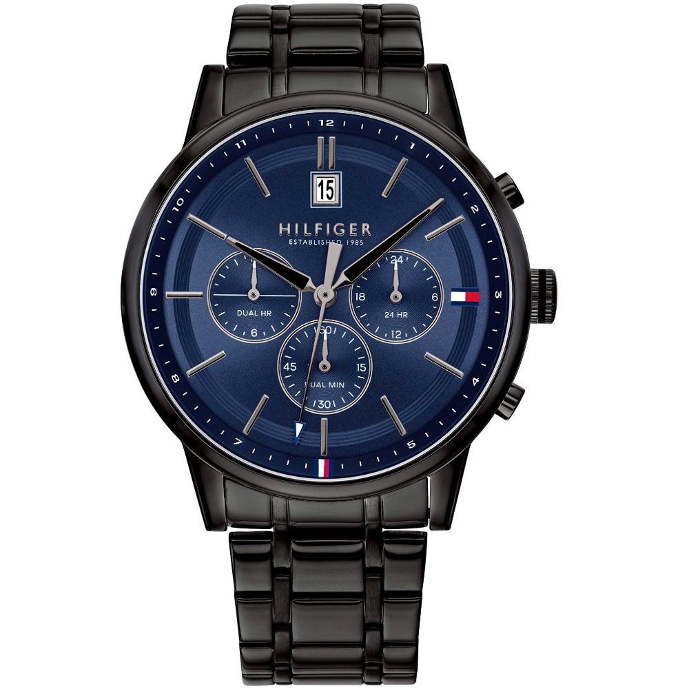 Tommy Hilfiger Men's  1791633 Black Chronograph  Watch , BrandAlley