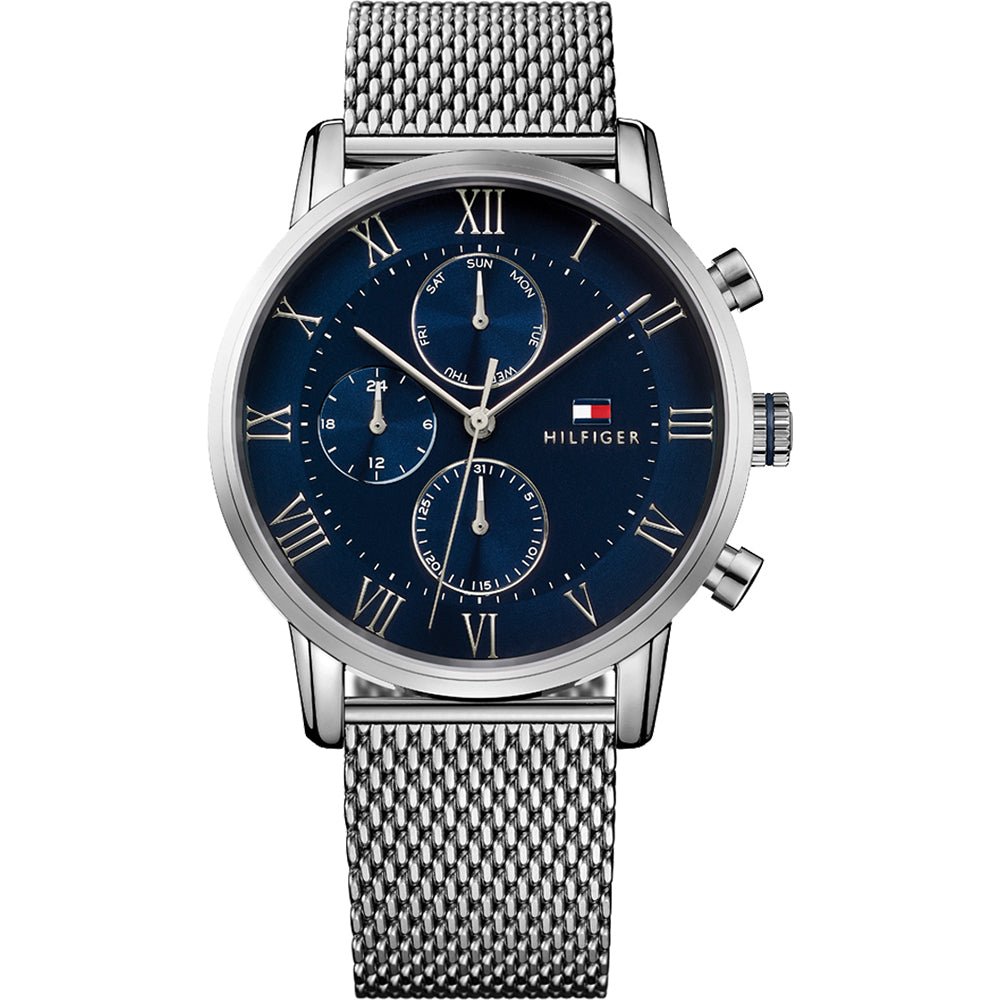 Tommy Hilfiger Men's  1791398 Kane Blue Dial  Watch , BrandAlley
