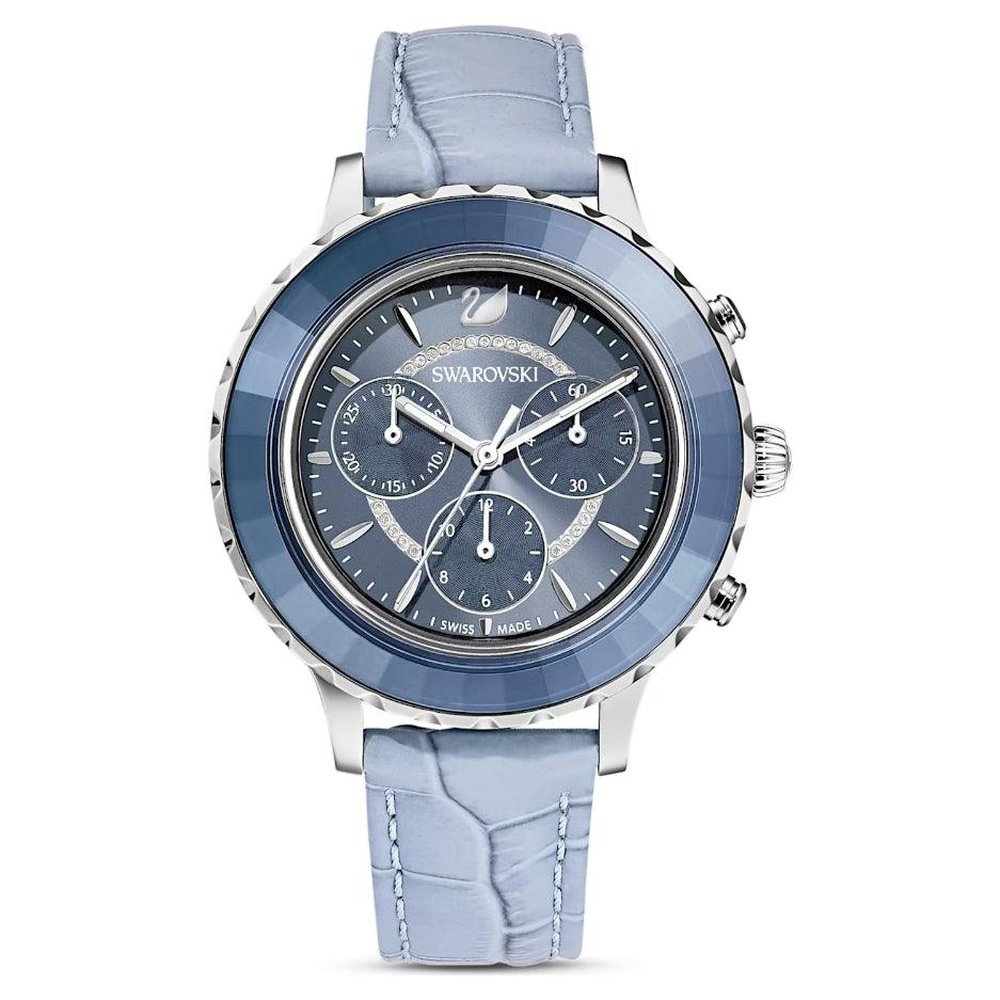 SWAROVSKI Women's  5580600 Octea Lux Leather Strap Chronograph  Watch , BrandAlley