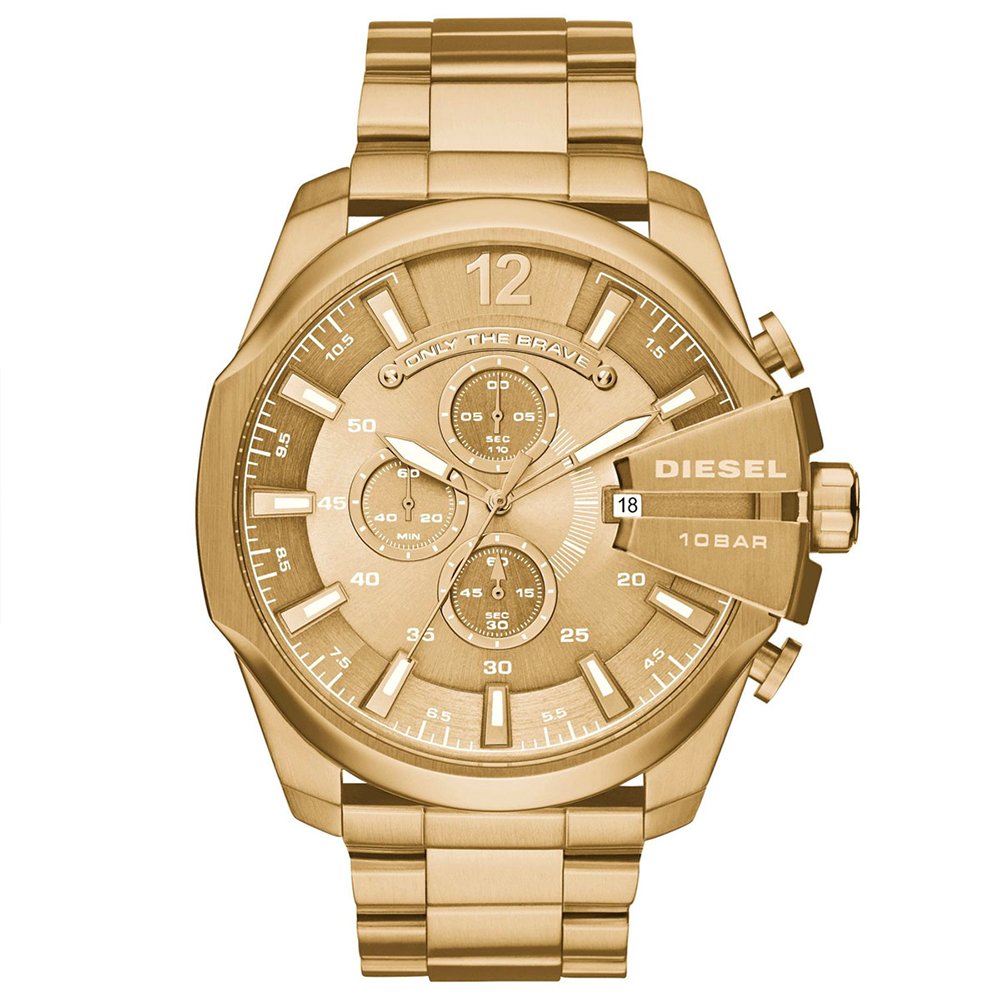 Diesel Men's  DZ4360 Mega Chief Gold  Watch , BrandAlley