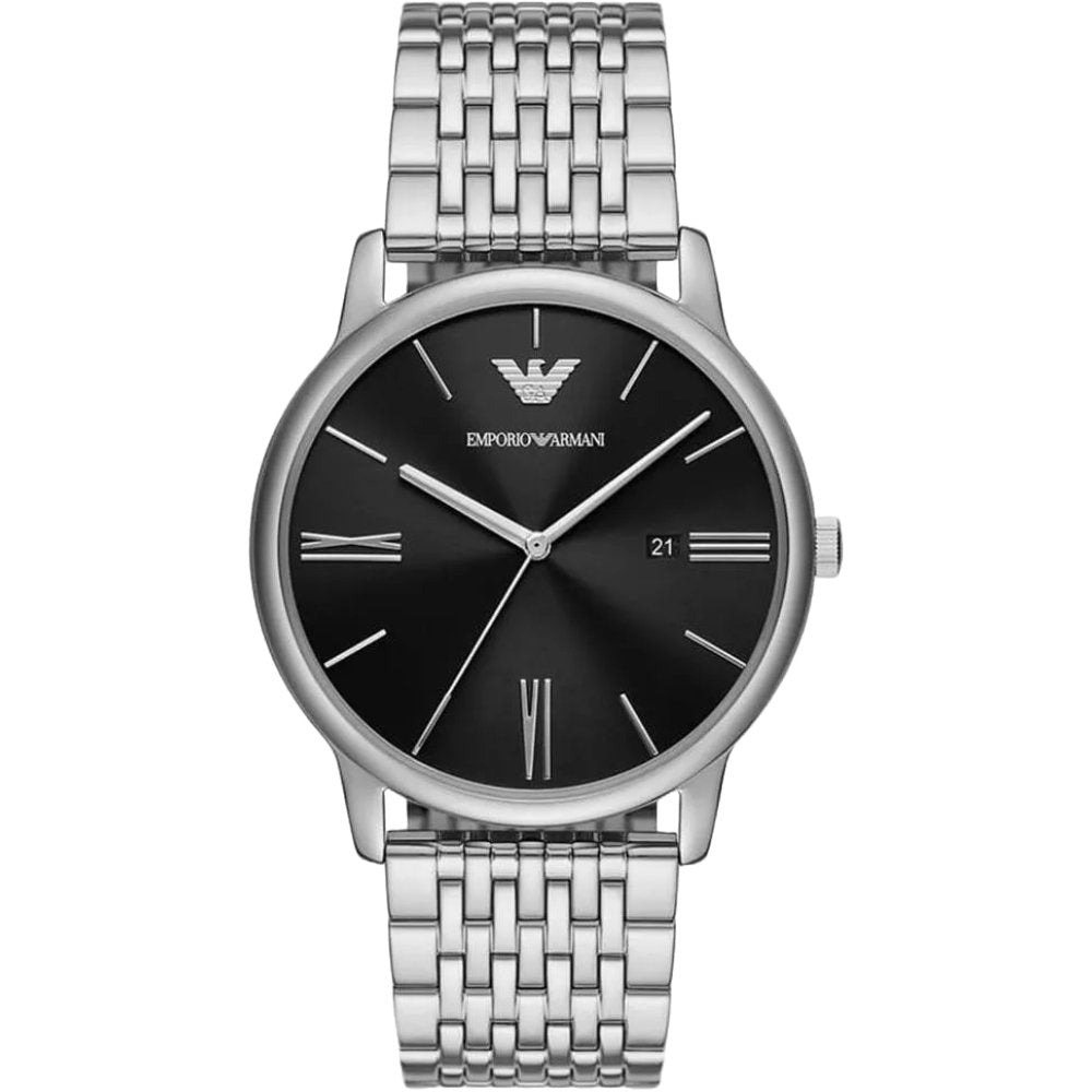 Emporio Armani Men's  AR11600 Minimalist Three-Hand Date  Watch , BrandAlley