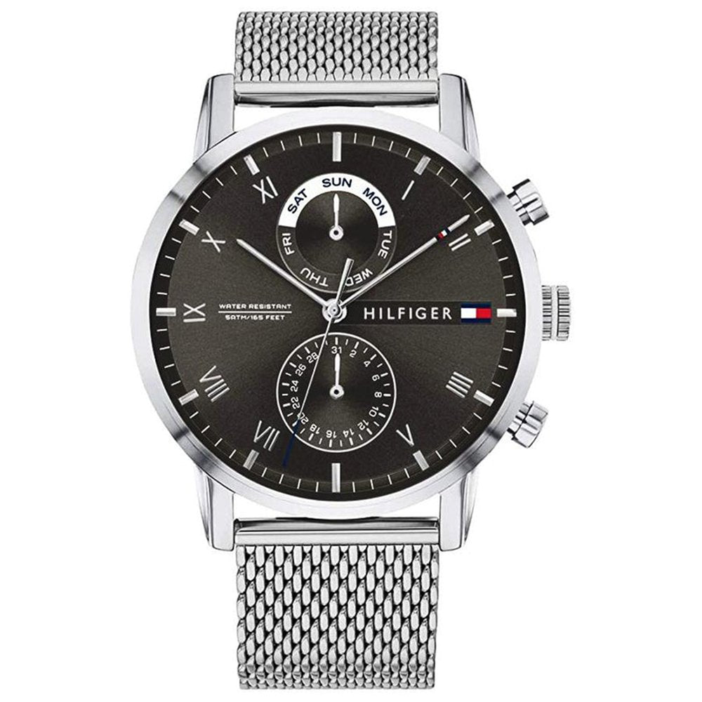 Tommy Hilfiger Men's  1710402 Black Dial Kane  Watch , BrandAlley